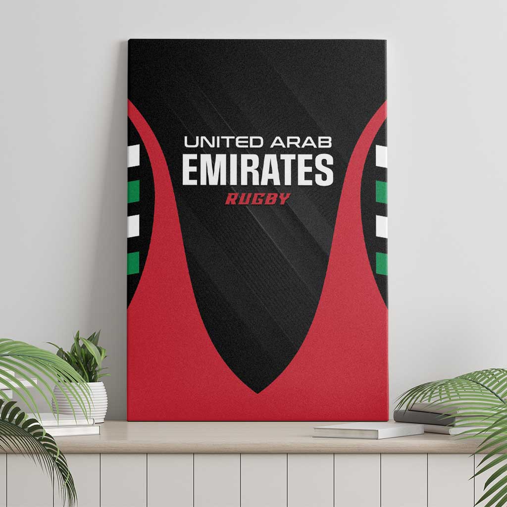 United Arab Emirates Rugby Canvas Wall Art UAE Go Champions
