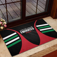 United Arab Emirates Rugby Rubber Doormat UAE Go Champions