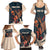 Rock and Roll Skull Guitar Family Matching Summer Maxi Dress and Hawaiian Shirt Welsh Dragon - Wonder Print Shop