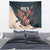 Rock and Roll Skull Guitar Tapestry Welsh Dragon - Wonder Print Shop