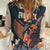 Rock and Roll Skull Guitar Women Casual Shirt Welsh Dragon