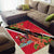 Trinidad and Tobago Area Rug Scarlet Ibis With Chaconia Flower - Wonder Print Shop