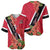 Trinidad and Tobago Baseball Jersey Scarlet Ibis With Chaconia Flower - Wonder Print Shop