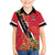 Trinidad and Tobago Family Matching Puletasi and Hawaiian Shirt Scarlet Ibis With Chaconia Flower - Wonder Print Shop