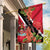 Trinidad and Tobago Garden Flag Scarlet Ibis With Chaconia Flower - Wonder Print Shop