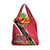 Trinidad and Tobago Grocery Bag Scarlet Ibis With Chaconia Flower