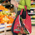 Trinidad and Tobago Grocery Bag Scarlet Ibis With Chaconia Flower