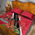 Trinidad and Tobago Quilt Bed Set Scarlet Ibis With Chaconia Flower - Wonder Print Shop