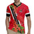 Trinidad and Tobago Rugby Jersey Scarlet Ibis With Chaconia Flower - Wonder Print Shop