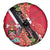 Trinidad and Tobago Spare Tire Cover Scarlet Ibis With Chaconia Flower - Wonder Print Shop