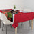 Trinidad and Tobago Tablecloth Scarlet Ibis With Chaconia Flower - Wonder Print Shop