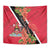 Trinidad and Tobago Tapestry Scarlet Ibis With Chaconia Flower