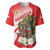 Indonesia Baseball Jersey Javan Hawk Eagle Melati Flower - Wonder Print Shop