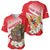 Indonesia Baseball Jersey Javan Hawk Eagle Melati Flower - Wonder Print Shop