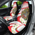 Indonesia Car Seat Cover Javan Hawk Eagle Melati Flower - Wonder Print Shop