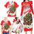 Indonesia Family Matching Long Sleeve Bodycon Dress and Hawaiian Shirt Javan Hawk Eagle Melati Flower - Wonder Print Shop