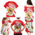 Indonesia Family Matching Puletasi and Hawaiian Shirt Javan Hawk Eagle Melati Flower - Wonder Print Shop