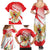 Indonesia Family Matching Summer Maxi Dress and Hawaiian Shirt Javan Hawk Eagle Melati Flower - Wonder Print Shop