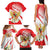 Indonesia Family Matching Tank Maxi Dress and Hawaiian Shirt Javan Hawk Eagle Melati Flower - Wonder Print Shop