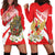 Indonesia Hoodie Dress Javan Hawk Eagle Melati Flower - Wonder Print Shop