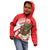 Indonesia Kid Hoodie Javan Hawk Eagle Melati Flower - Wonder Print Shop