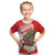 Indonesia Kid T Shirt Javan Hawk Eagle Melati Flower - Wonder Print Shop