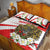 Indonesia Quilt Bed Set Javan Hawk Eagle Melati Flower - Wonder Print Shop