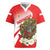 Indonesia Rugby Jersey Javan Hawk Eagle Melati Flower - Wonder Print Shop