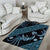 Indonesia Batik Pattern Area Rug Blue Version - Wonder Print Shop