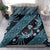 Indonesia Batik Pattern Bedding Set Blue Version - Wonder Print Shop