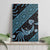 Indonesia Batik Pattern Canvas Wall Art Blue Version - Wonder Print Shop