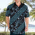 Indonesia Batik Pattern Hawaiian Shirt Blue Version - Wonder Print Shop