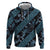 Indonesia Batik Pattern Hoodie Blue Version - Wonder Print Shop