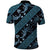 Indonesia Batik Pattern Polo Shirt Blue Version - Wonder Print Shop