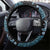 Indonesia Batik Pattern Steering Wheel Cover Blue Version - Wonder Print Shop