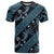 Indonesia Batik Pattern T Shirt Blue Version - Wonder Print Shop