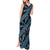 Indonesia Batik Pattern Tank Maxi Dress Blue Version - Wonder Print Shop