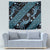 Indonesia Batik Pattern Tapestry Blue Version