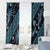 Indonesia Batik Pattern Window Curtain Blue Version - Wonder Print Shop