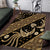 Indonesia Batik Pattern Area Rug Gold Version - Wonder Print Shop