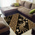 Indonesia Batik Pattern Area Rug Gold Version - Wonder Print Shop