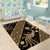 Indonesia Batik Pattern Area Rug Gold Version - Wonder Print Shop