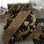 Indonesia Batik Pattern Bedding Set Gold Version - Wonder Print Shop