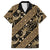 Indonesia Batik Pattern Family Matching Puletasi and Hawaiian Shirt Gold Version - Wonder Print Shop