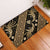 Indonesia Batik Pattern Rubber Doormat Gold Version - Wonder Print Shop