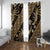 Indonesia Batik Pattern Window Curtain Gold Version - Wonder Print Shop