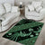 Indonesia Batik Pattern Area Rug Green Version - Wonder Print Shop