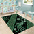 Indonesia Batik Pattern Area Rug Green Version - Wonder Print Shop