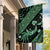 Indonesia Batik Pattern Garden Flag Green Version - Wonder Print Shop