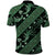 Indonesia Batik Pattern Polo Shirt Green Version - Wonder Print Shop